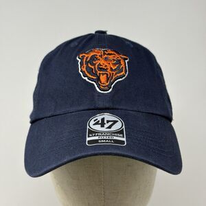 47 Brand Chicago Bears Franchise Fitted Hat Small Navy NFL Legacy Cap NEW